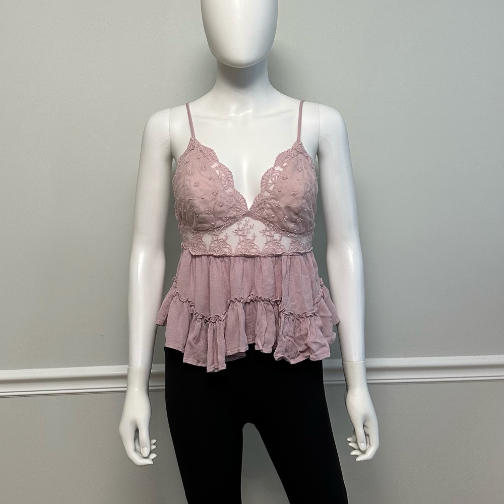 Free People lace tank